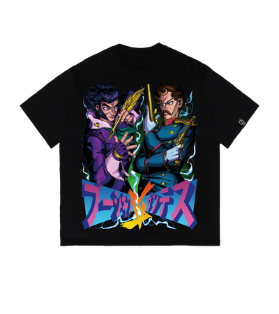 Футболка оверсайз Jojo Puskin vs Jojo Dantes (Jojo bizzare adventure) — Dead Brush
