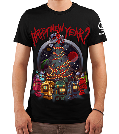 Футболка Among New Year (Among Us) - Deadbrush.ru