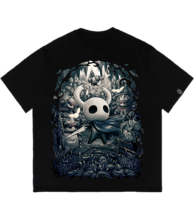 Футболка оверсайз Hollow Knight — мерч для фанатов - Deadbrush.ru