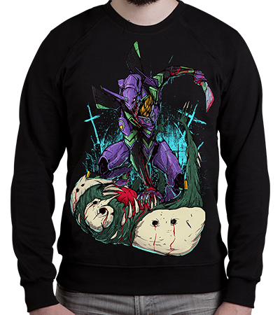 Свитшот EVA 0.1 SW (Евангелион) - Deadbrush.ru