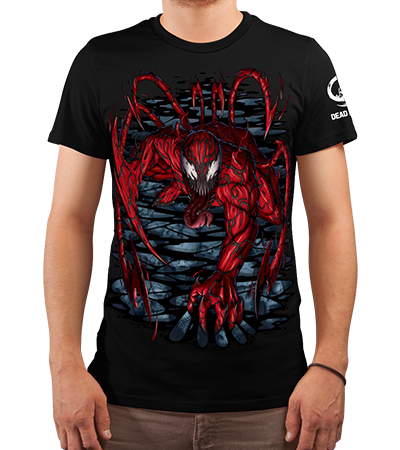 Футболка Red Symbiote Rage (Marvel) — Dead Brush