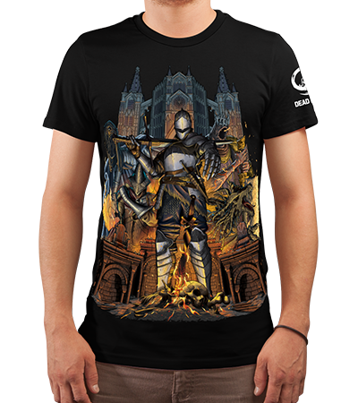 Футболка You died! B (Dark Souls) - Deadbrush.ru