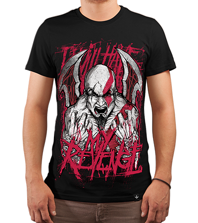 Футболка Revengeance (God of War) - Deadbrush.ru