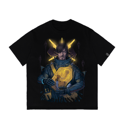 Футболка оверсайз Death Stranding (Death Stranding) — Dead Brush