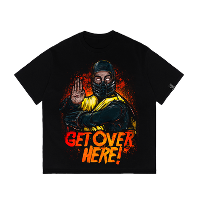 Футболка оверсайз Get over here! (Mortal Kombat) — Dead Brush