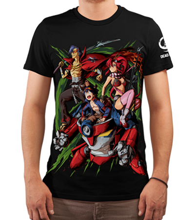 Футболка Gurren Lagann (Gurren Lagann) - Deadbrush.ru