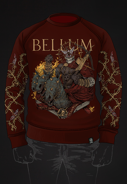 Свитшот Bellum SW LE (LIMITED EDITION) - Deadbrush.ru