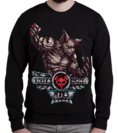 Свитшот  BMFM M SW (Мыши рокеры с марса) - Deadbrush.ru