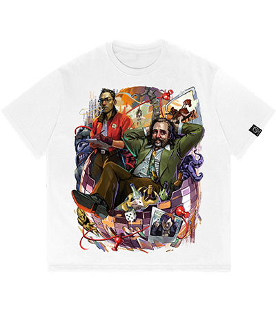 Футболка Disco Elysium Horrific Over (Disco Elysium) - Deadbrush.ru