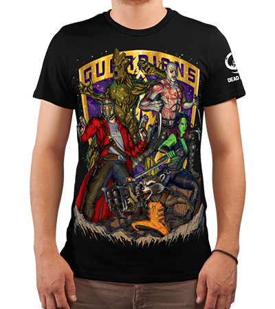 Футболка Galaxy Team (Marvel) - Deadbrush.ru