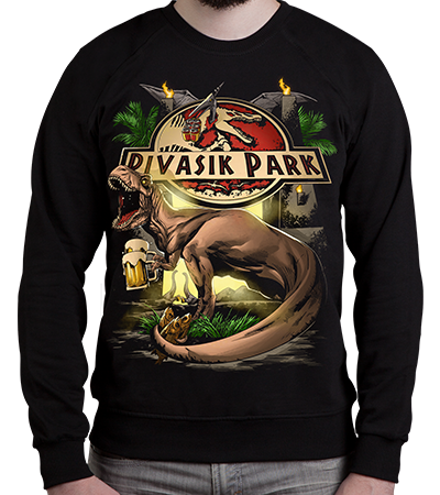 Свитшот Pivasik Park SW (Cold Black Series) — Dead Brush