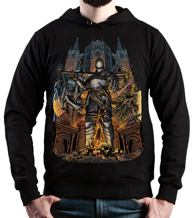 Худи YOU DIED! H (Dark Souls) - Deadbrush.ru