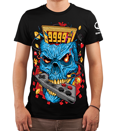 Футболка 8BIT Skull (DB Games Series) — Dead Brush