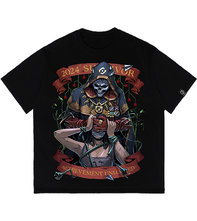 Футболка 2024 Survivor Over (Cold Black Series) - Deadbrush.ru