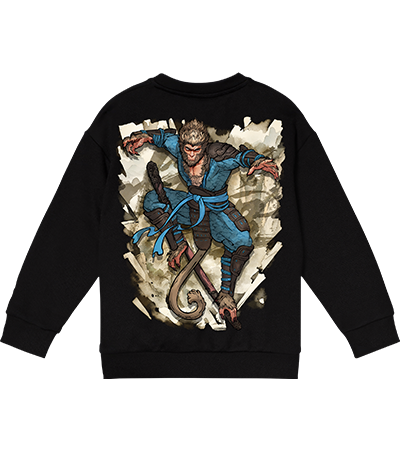 Свитшот Wukong Over SW (Black Myth: Wukong) - Deadbrush.ru