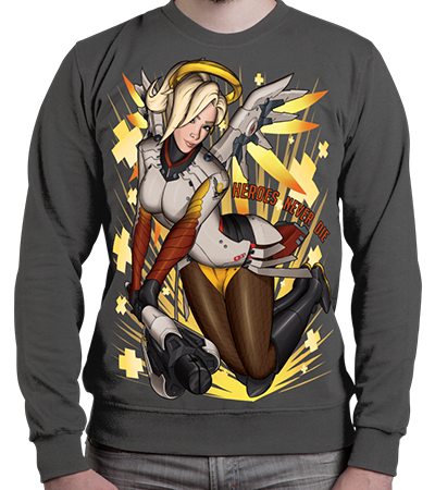 Свитшот Heroes Never Die SW (Overwatch) - Deadbrush.ru