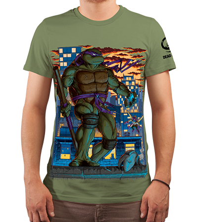 Футболка Donatello Classic (Черепашки ниндзя) — Dead Brush
