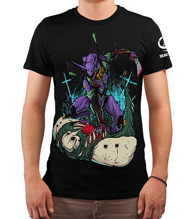 Футболка EVA 0.1 (Евангелион) - Deadbrush.ru