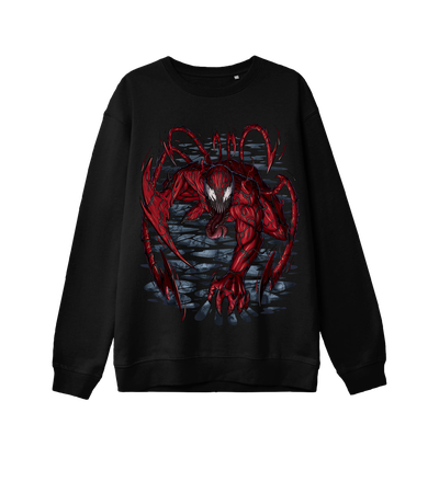 Свитшот Red Symbiote Rage (Marvel) — Dead Brush