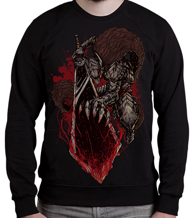 Свитшот Tagged By Darkness SW (Berserk) - Deadbrush.ru