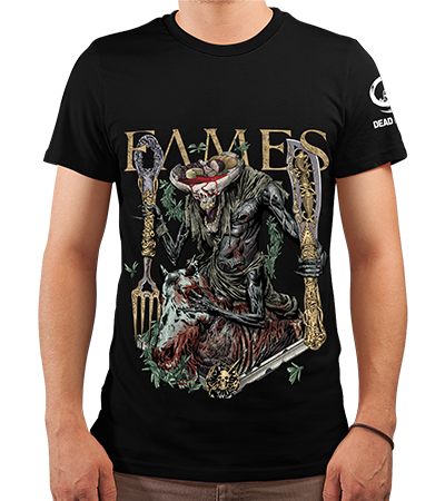 Fames NE R (Голод) — футболка классическая - Deadbrush.ru
