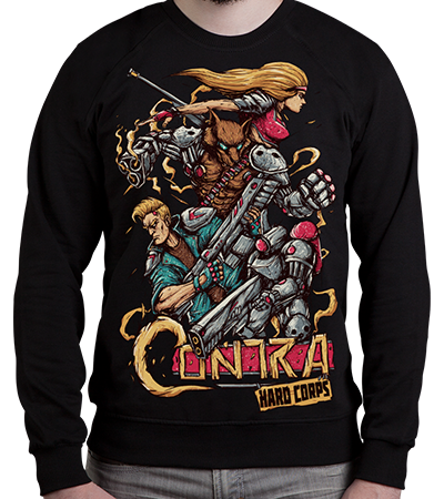 Свитшот Hard Corps SW (Contra: Hard Corps) — Dead Brush