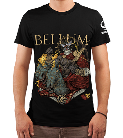BELLUM NE R (Война) — футболка классическая — Dead Brush