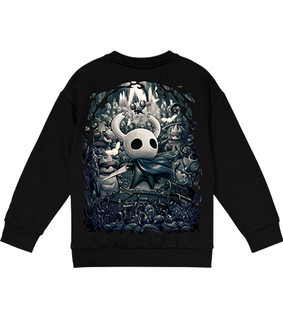 Свитшот оверсайз Hollow Knight — мерч по игре — Dead Brush