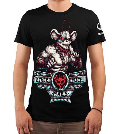 Футболка BMFM V (Мыши рокеры с марса) - Deadbrush.ru