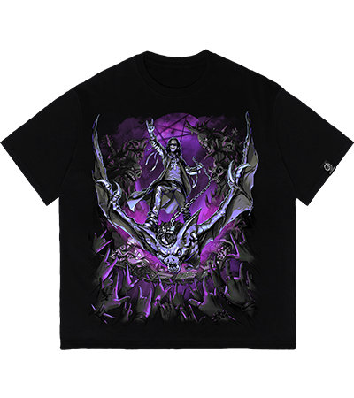 Футболка оверсайз Ozzy: The Legend - мерч Оззи Осборна - Deadbrush.ru