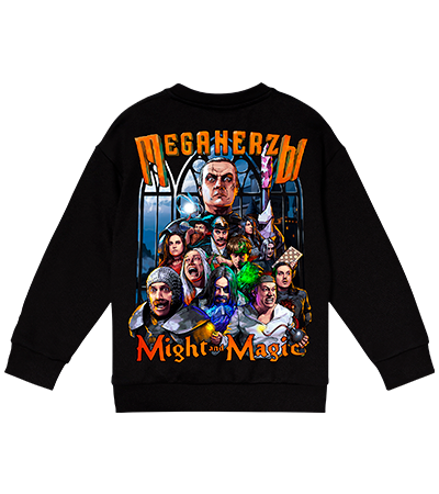 MegaHerz'Ы Might and Magic — свитшот оверсайз - Deadbrush.ru