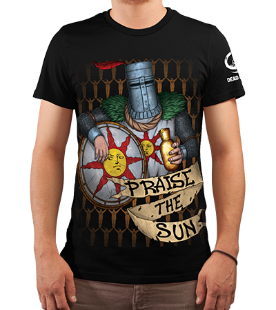 Футболка Praise The  Sun (Dark Souls) - Deadbrush.ru