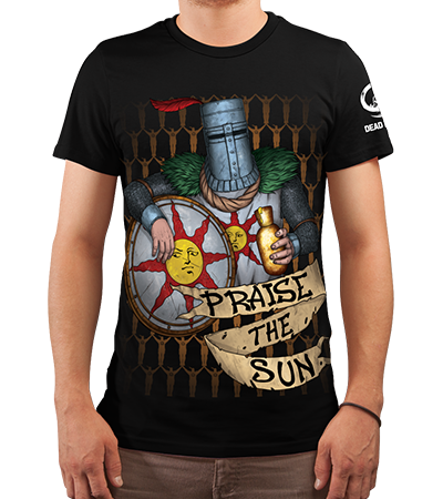 Футболка Praise The Sun (Dark Souls) - Deadbrush.ru