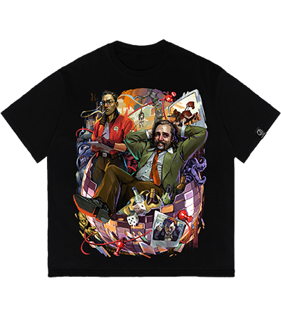 Футболка Disco Elysium Classic Over (Disco Elysium) - Deadbrush.ru