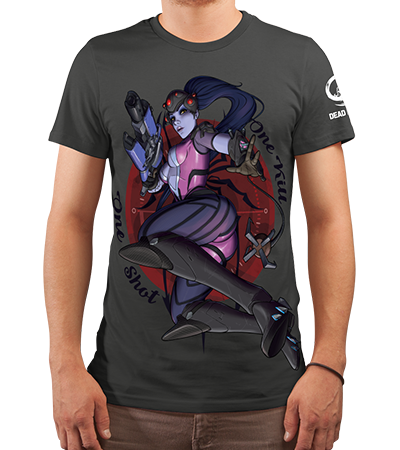 Футболка One Shot, One kill (Overwatch) - Deadbrush.ru