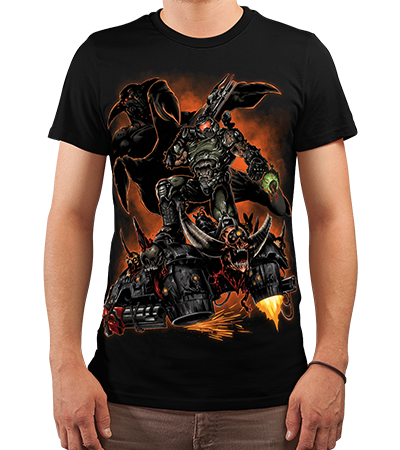 Футболка Doom slayer (DOOM) - Deadbrush.ru