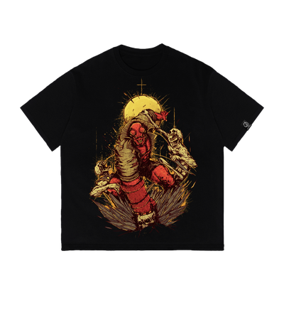 Футболка оверсайз Hell Yeah! (Hellboy) — Dead Brush