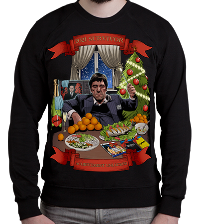 Свитшот 2021 Survivor SW (Cold Black Series) - Deadbrush.ru