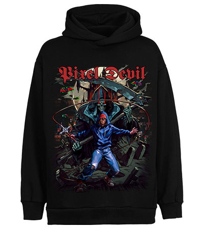 Pixel_Devil Castlevania — худи оверсайз — Dead Brush