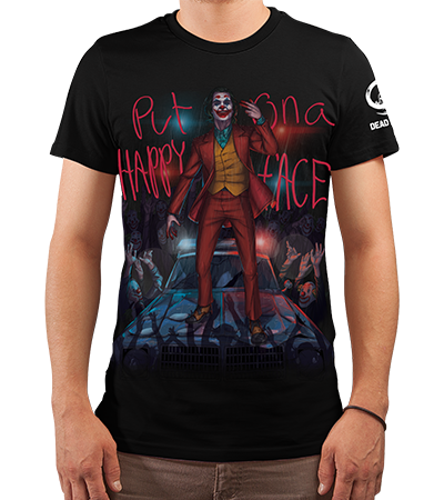 Футболка Put on a happy face =) (JOKER) — Dead Brush