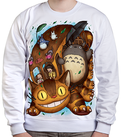 Свитшот My Neighbor Totoro SW (Мой сосед Тоторо) — Dead Brush