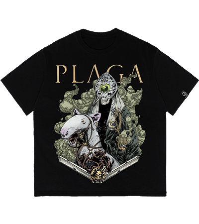 Plaga NE Over (Чума) — футболка оверсайз — Dead Brush