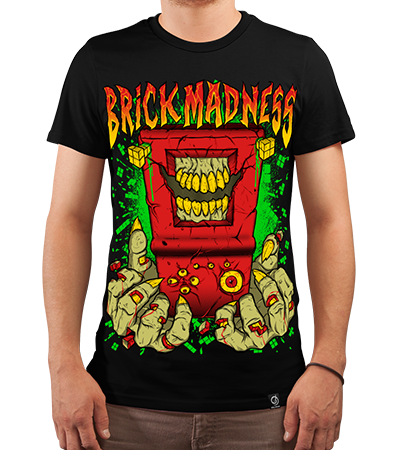 Футболка Brick Madness (DB Games Series) - Deadbrush.ru