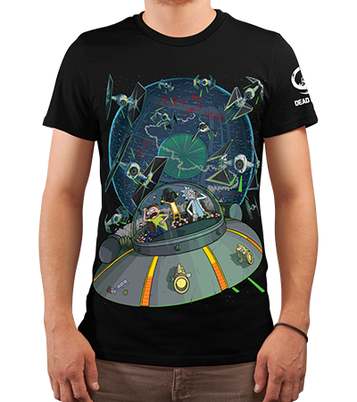 Футболка Squanchy Trip (Рик и Морти) - Deadbrush.ru