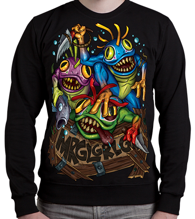 Свитшот MRGL! SW (Warcraft) - Deadbrush.ru