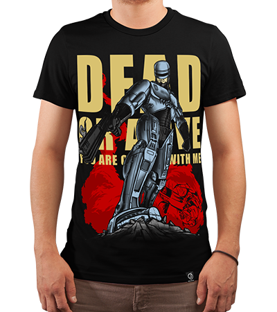 Футболка Your move, creep! (Robocop) — Dead Brush