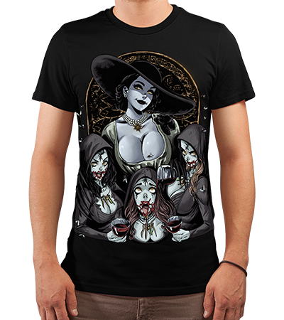 Футболка RE Ahegao (Resident Evil) - Deadbrush.ru