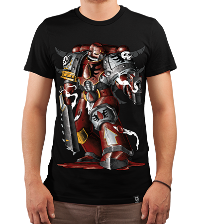 Футболка Blood For Blood (Warhammer 40к) - Deadbrush.ru
