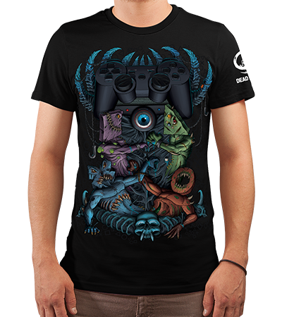 Футболка PS Keepers R (Cold Black Series) — Dead Brush