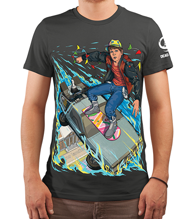 Футболка Fly Marty, Fly! (Назад в будущее) - Deadbrush.ru